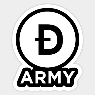 Doge Army Sticker